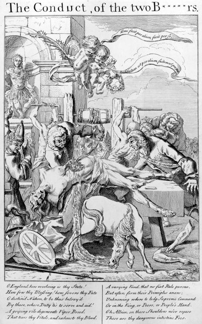 The Conduct of the Two Brothers by George Bickham